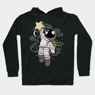 Astronaut Reach for the Star Hoodie